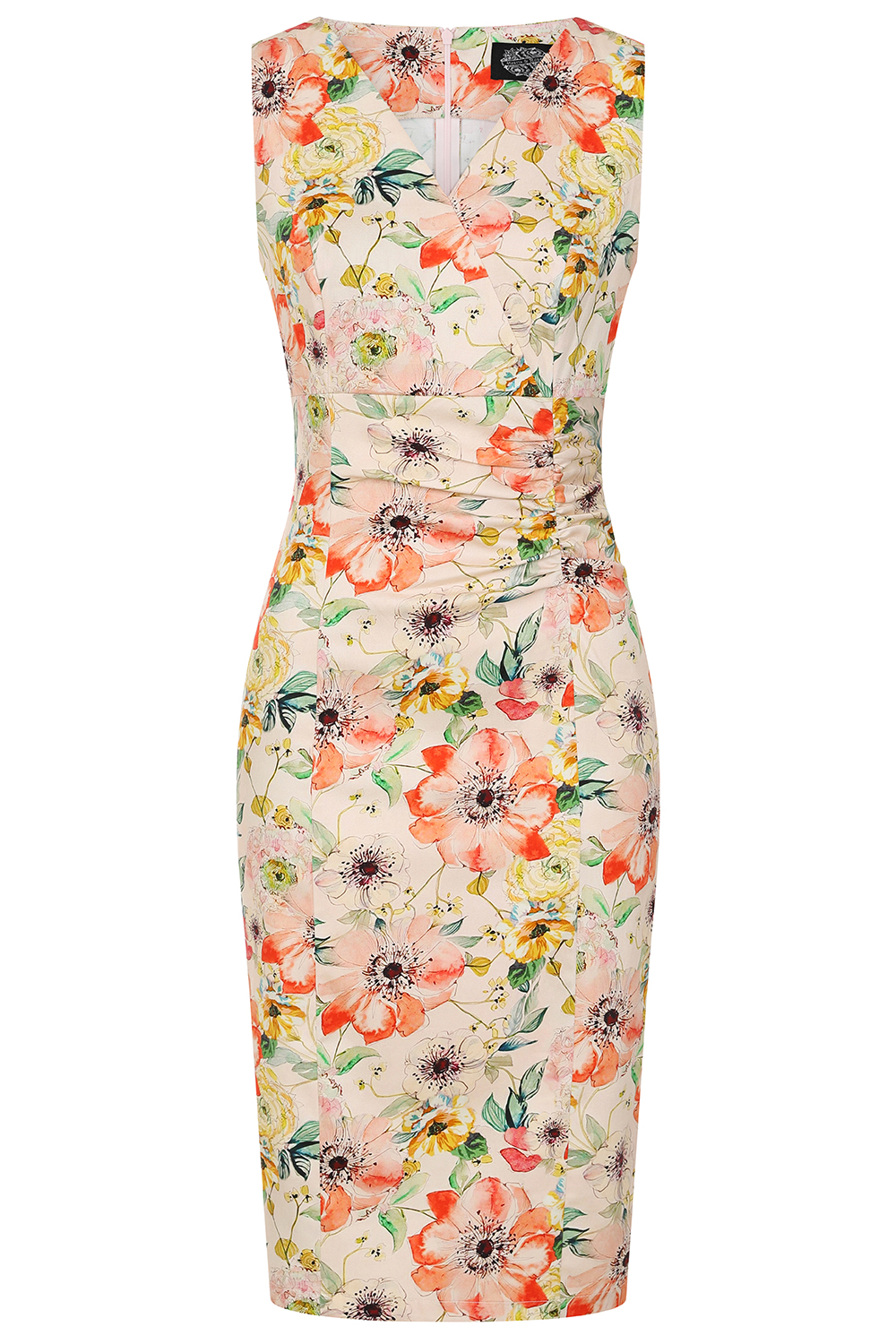 Halle Floral Wiggle Dress